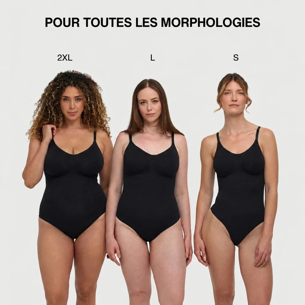 Body sculptant gainant Novélie - pour toutes les morphologies